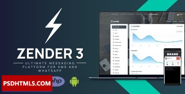 Zender v3.8.8-短信、WhatsApp和即时通讯的终极消息平台；将Android设备用作短信网关（SaaS）&raquo；高级脚本、插件和；手机 -尚睿切图网