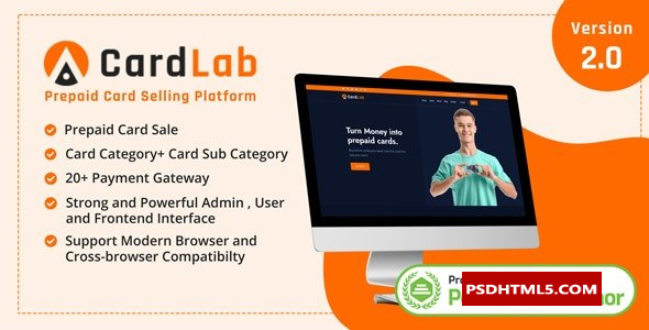 CardLab v2.0-预付卡销售平台-空；高级脚本、插件和；手机 -尚睿切图网