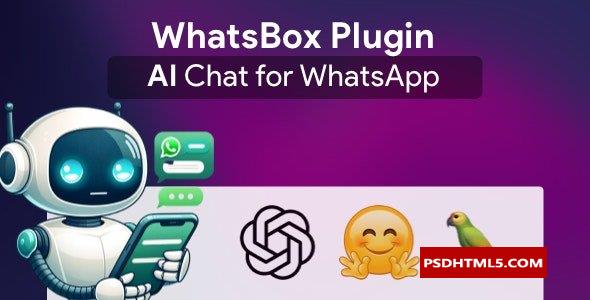 WhatsApp v1.2的人工智能聊天-WhatsBox插件；高级脚本、插件和；手机 -尚睿切图网