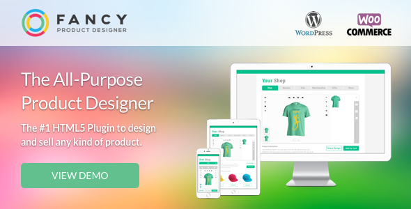 Fancy Product Designer v6.4.3-WooCommerce插件;高级脚本、插件和;手机-尚睿切图网