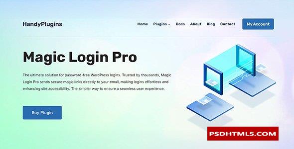 Magic Login Pro v2.3.6；高级脚本、插件和；手机 -尚睿切图网
