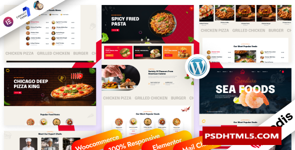 Fodis v1.0.0 - Restaurant & Cafe WordPress Theme