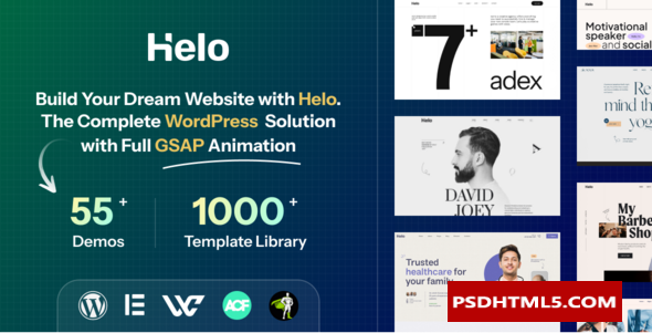 Helo v1.0.0 - Multi-Purpose WordPress Theme